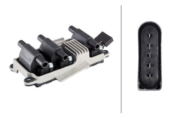 HELLAAteşleme Bobini Vw-Audı A4 B5 -A8 D2 12V 5-KutupluHELLA 5DA358057291