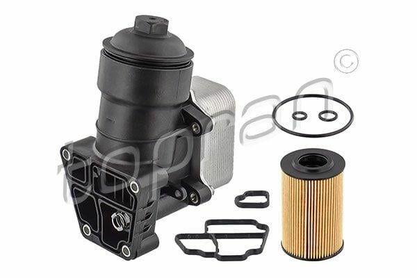 AudiAudi Q3) Yağ Filtre Braketı + Soğutucu + Filtre (Vw Amarok / Caddy / Crafter / Golf / Passat / Polo / Transporter /  Topran 117295TOPRAN 117295