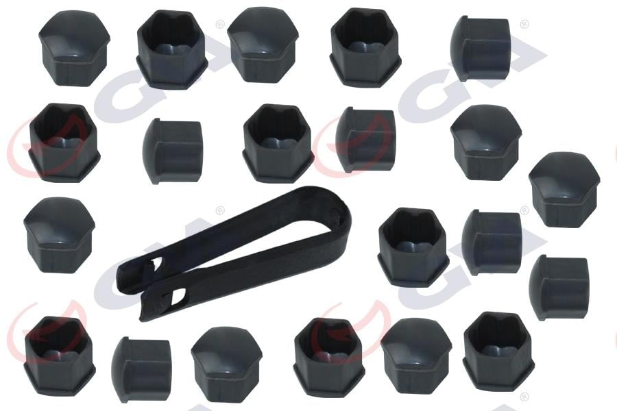 GVABijon Kapak Seti Gri 21 Parça 19Mm Tüm Yeni ModellerGVA 9104140