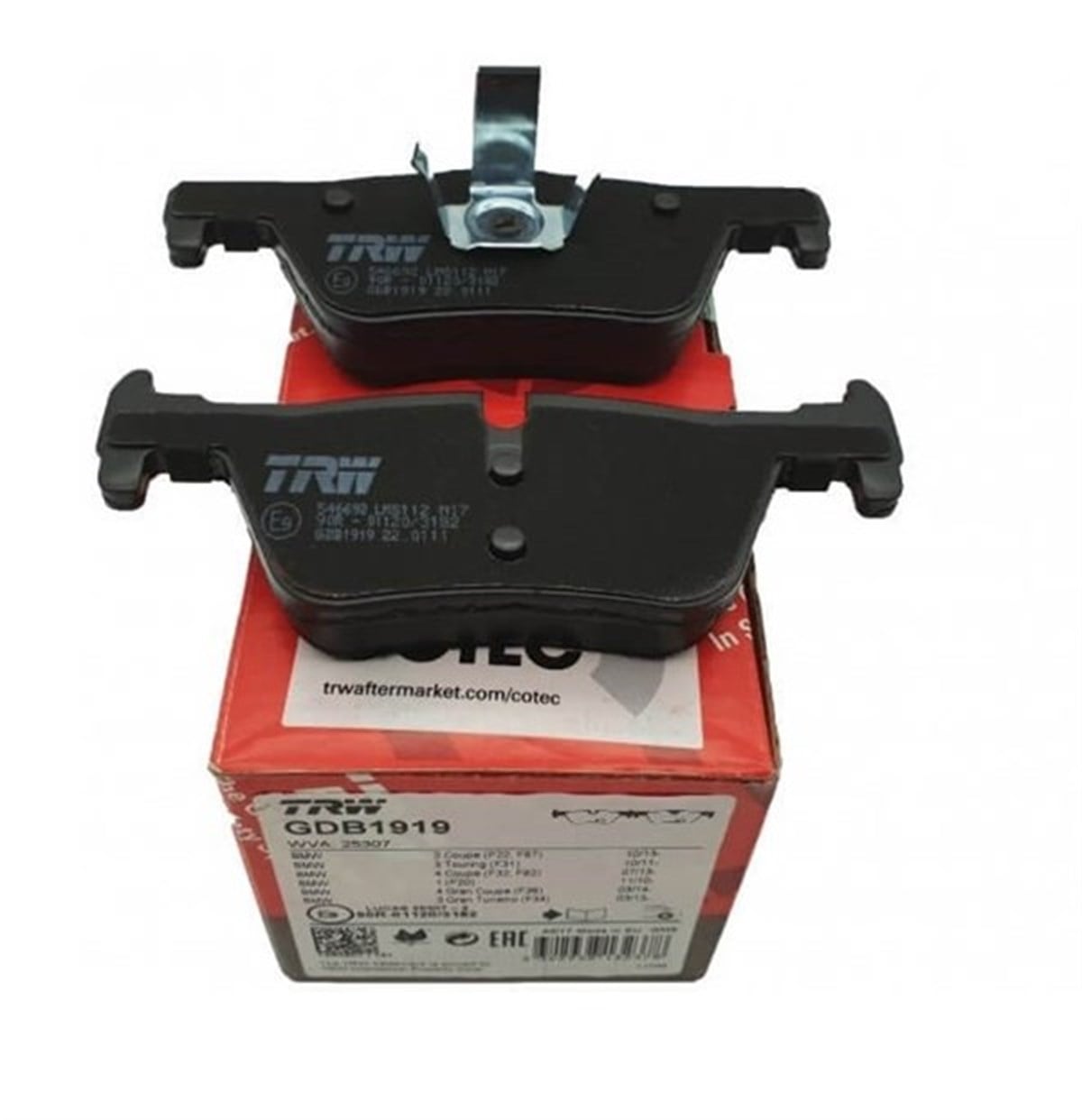 Bmw 1 Serisi F20 Kasa Arka Fren Balata Takımı TRW Marka 34216873093