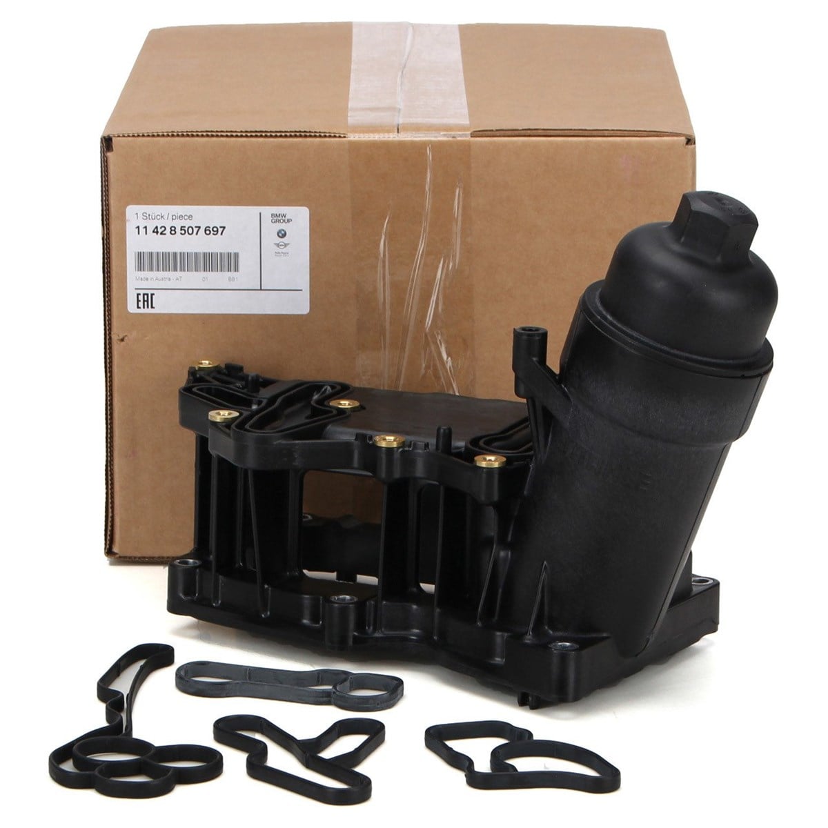 Bmw E90 320d N47N Motor Yağ Filtre Kütüğü (Gövde Plastik) Orjinal 11428507697