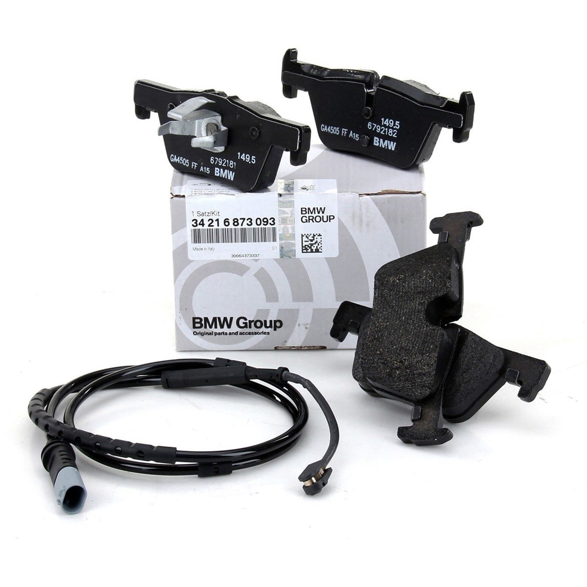 Bmw F30 Kasa 320i ed Arka Fren Balata Takımı Fişli Orjinal 34216873093-34356792292