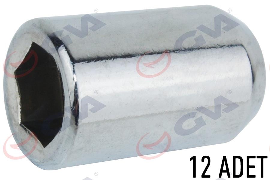 GVAÇelik Jant Somunu Japon Araç Grubu İnbus M12x1.50 Paket 12GVA 8871115