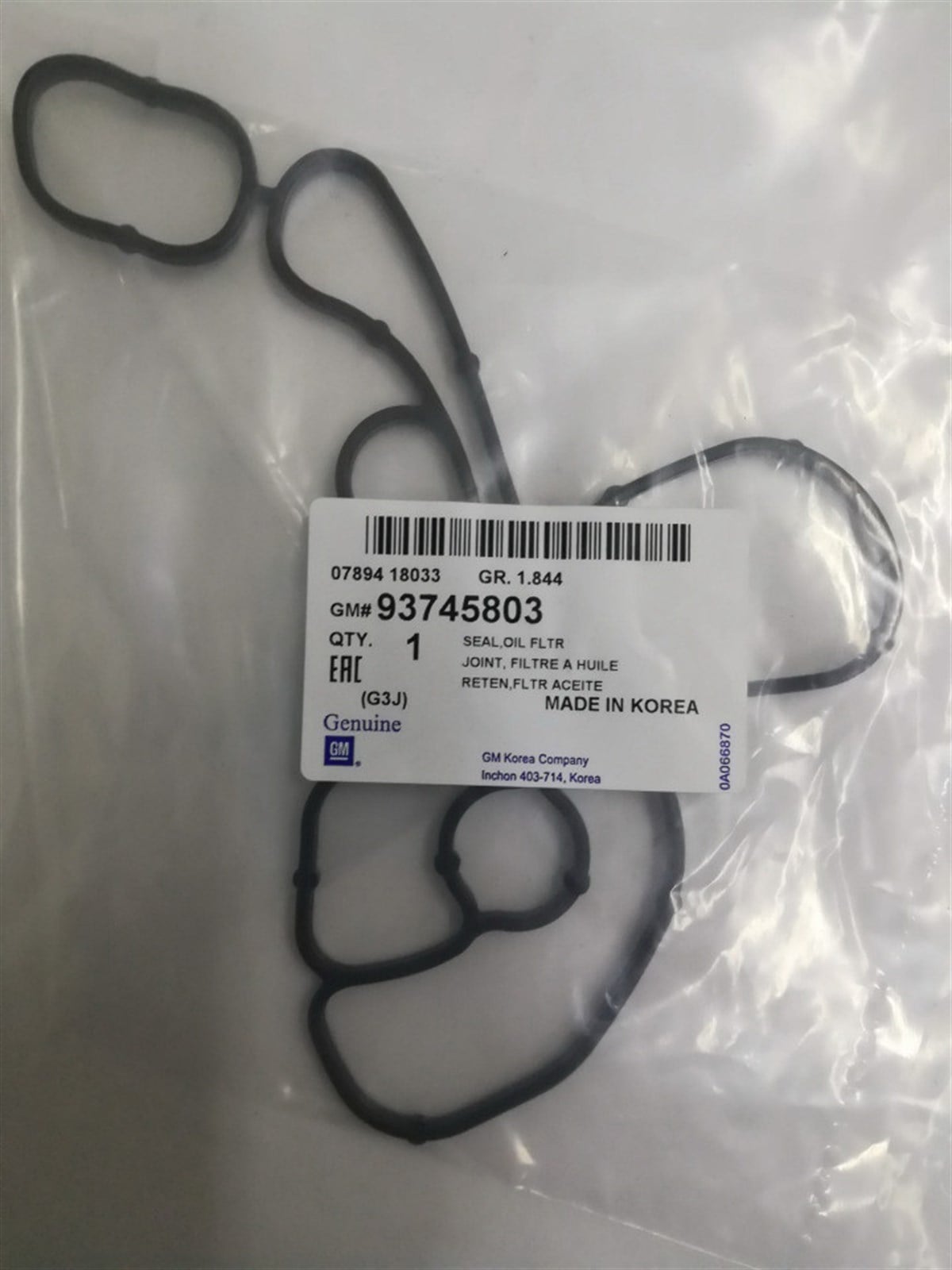 Chevrolet Cruz C140 2.0 Dizel Yağ Soğutucu Oring Takımı Gm Marka