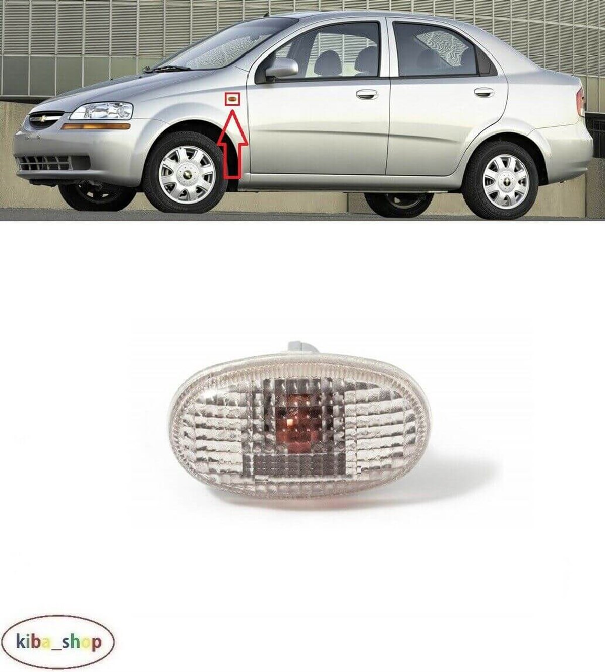 Chevrolet Lacetti Çamurluk sinyali  orj gm 