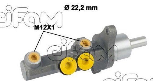 CIFAMCIFAM ANA MERKEZİ A3 1.4TFSI-1.6-1.9-2.0TDI (04-12) LEON 1.6-1.8-2.0FSI-1.6TDI 05= (22mm)(SENSÖR DELİKLİ)CIFAM 202720