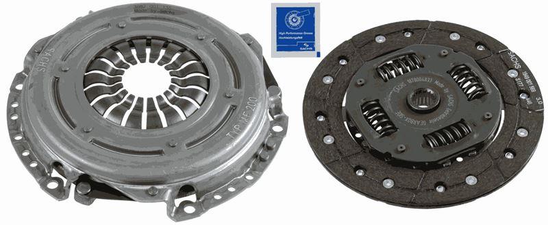 SACHSDebriyaj Seti 96Fx 7L596 Aa-F 4N21 7540 A1b Fıesta-Fusıon-Ka 1.25-1.4 BenzinliSACHS 3000951080
