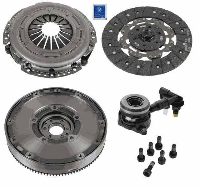 SACHSDebrıyaj Setı Baskı Balata-Volan-Bılya 4 Lu Kıt Repset Dmf Focus Iıı 11 >14 1.6 Tdcı Volvo C30 1.6D 10 >12 S40 Iı 1.6 D2 V40 D2 V501.6 D2 10>12 Oynar Gobek VolanlıSACHS 2290601117