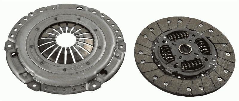 SACHSDebriyaj Seti Baskı Disk Astra G-Vectra B-Zafıra 2.0 X20xev 2.2 16V Z22se F23 Şanzıman 623306209SACHS 3000950615