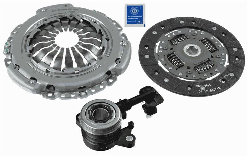 SACHSDebriyaj Seti Baskı Disk Balata Clıo Iı 02> Thalıa I 05> Thalıa Iı 08> Twıngo Iı 07>14 1.5Dci K9kSACHS 3000990398