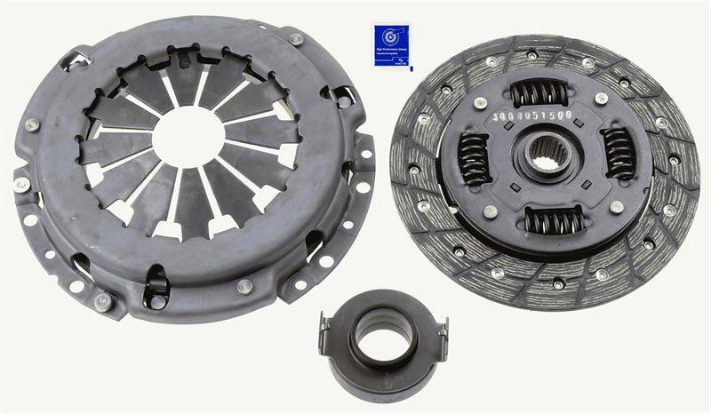 SACHSDebriyaj Seti Baskı Disk Bilya Honda Jazz 1.4L L13a1 02-07 / Cıty 1.3L L13z 05->SACHS 3000951506
