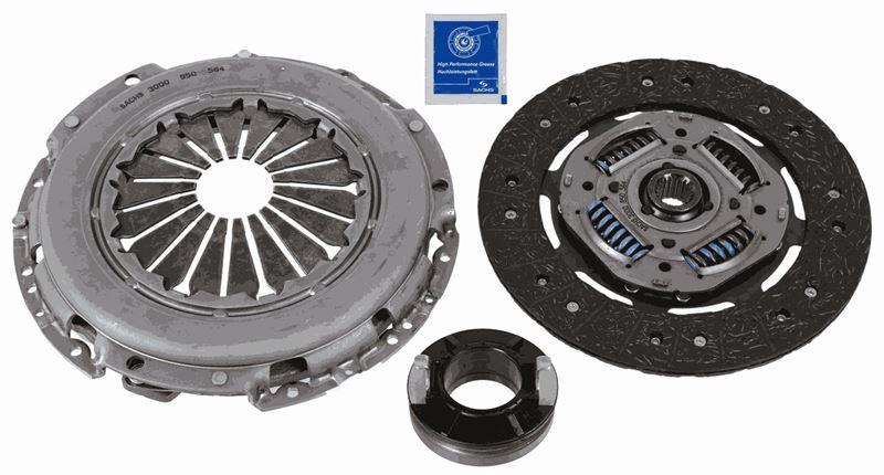 SACHSDebriyaj Seti Baskı Disk Bilya Hyundaı İ30 1.6L Dcı Dizel 07-> / Kıa Ceed 1.6L Crdı Dizel 06->SACHS 3000950564