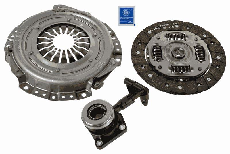 SACHSDebriyaj Seti Baskı Disk Fıesta V-Fusıon-Mazda 2 1.25 16V-1.3-1.4 01> 1.25Zetec-S-Mek-B5/Ib5 RulmanlıSACHS 3000990084
