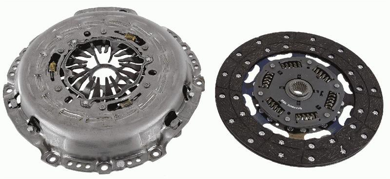 SACHSDebrıyaj Setı Baskı Disk Rulmansız Mıtsubıshı L200 2.4L 4N15 Euro5 Kl2t H-Lıne 6 Vites 15->SACHS 3000950771