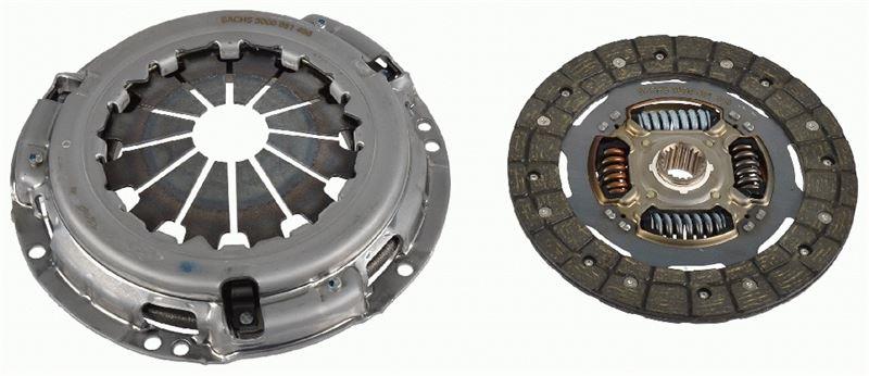 SACHSDebrıyaj Setı Baskı Disk Rulmansız Toyota Aurıs. Corolla 1.33L 1Nr-Fe Nre150 6 Vites 10-> / Urban Cruıser 1.33L 1Nr-Fe Nsp110 09-> / Yarıs 1.33L 1Nr-Fe Nsp90 Nsp130 06-> Manuel VitesSACHS 3000951456
