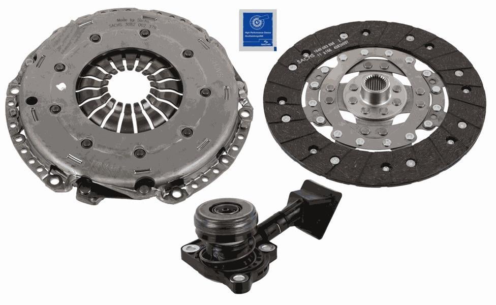 SACHSDebriyaj Seti Hidrolik Rulmanlı P308-3008-Rcz-P508-P5008-P208-P2008-C4 Iı Ds4-C4 Pıcasso- Ds3-Ds5- C5 Iıı-C3 Aırcross-Crossland-Grandland 1.2-1.6 Puretech B12xht Eb2dtsSACHS 3000990469