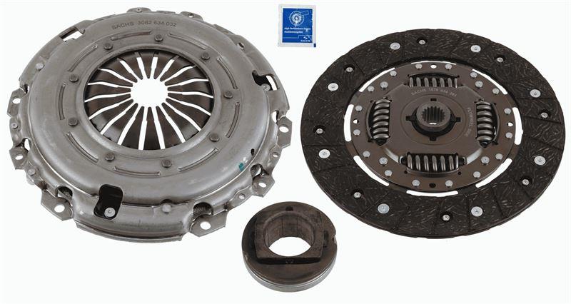 SACHSDebriyaj Seti P206-P307-P406-P407-Partner-Berlıngo-Expert-C4-C5-C8-Jumpy-Xsara-Scudo 1.8 16V-2.0 16V Hdı Ew10j4-Ew10a-Ew7a-Ew7j4SACHS 3000951619