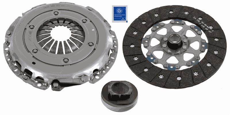 SACHSDebrıyaj Seti P308-P407-P508-P807-P3008-P5008-Rcz-Expert Iıı-Jumpy Iıı-C4-C5-C8-Ds4-Ds5 2.0 Hdı Dw10cted Scudo 2.0 Mtj Toyota Proace 2.0 D Mekanik ŞanzımanSACHS 3000970123