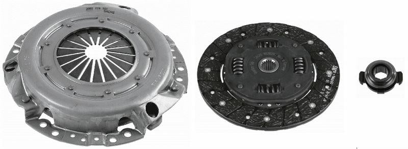 SACHSDebriyaj Seti Partner-P205-P306-P405-P406-Berlıngo-Xsara-Zx 1.9 D <98 Xud9a-Mek-Be3/5SACHS 3000561001