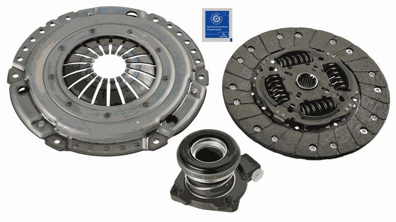 SACHSDebriyaj Seti Rulman Kiti Astra G-Vectra B-Zafıra 2.0 X20xev 2.2 16V Z22se F23 Şanzıman 623306209SACHS 3000990117