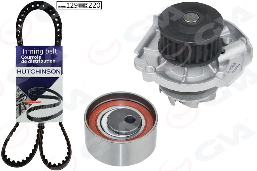 GVADevirdaimli Eksantrik Gergi Kiti 129X220 Doblo 01 Palıo 01-05 Albea 07 Fıorıno 09 Lınea 1.2GVA 59WPK2118-1