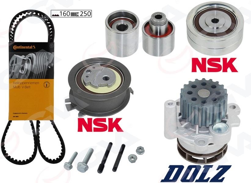GVADevirdaimli Triger Seti Crafter-T6-A3-Jetta-Caddy-Polo-Passat 1.2-1.6-2.0 Tdı Cayb/C/D-Caab/C Ckub-Cffb-Cfwa-CagaGVA 59WPK7575C