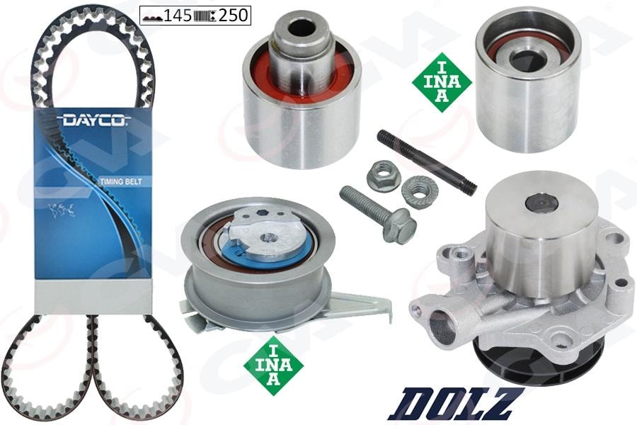 GVADevirdaimli Triger Seti Golf7-A3-Leon-Passat-Tiguan 1.6-2.0 Tdi 13 Clha/B-Dcxa-Crlb-Cuvc-Crka-Crkb-GVA 59WPK7560D-1