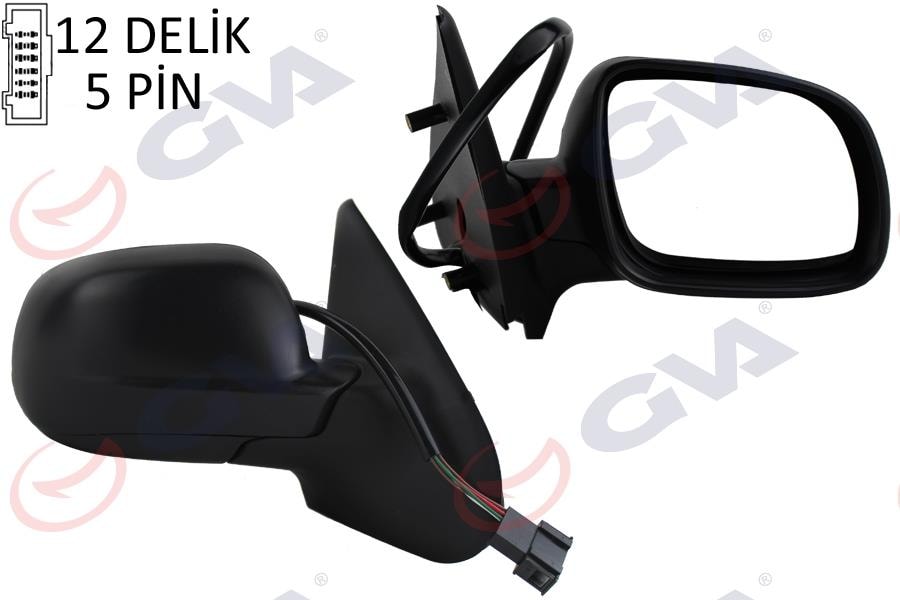 GVADış Dikiz Aynası Sağ Ibıza-Cordoba 99 Elektrikli Isıtmalı Konveks 5 Fiş Vm-359EhsrGVA 1061521