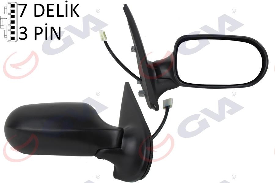 GVADış Dikiz Aynası Sağ Palıo Weekend 02 Albea 05 Elektrikli Alüminyum Ayaklı KonveksGVA 1021132