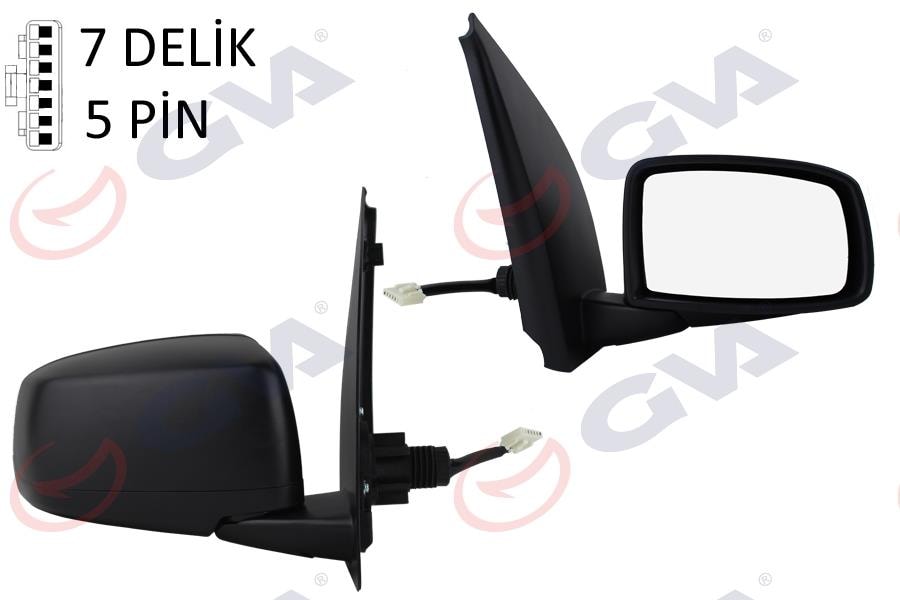 GVADış Dikiz Aynası Sağ Panda 03 Elektrikli Isıtmalı Konveks 5 Fiş Vm-663EhrGVA 1029430