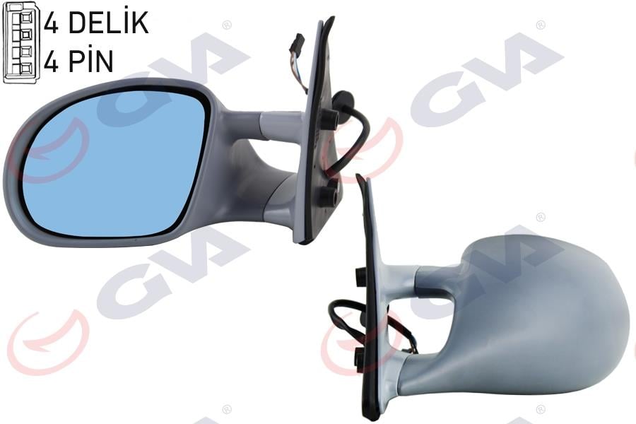 GVADış Dikiz Aynası Sol 3 Serıes E36 M3 93-00 Elektrikli Isıtmalı Mavi Cam Konveks AstarlıGVA 1099355