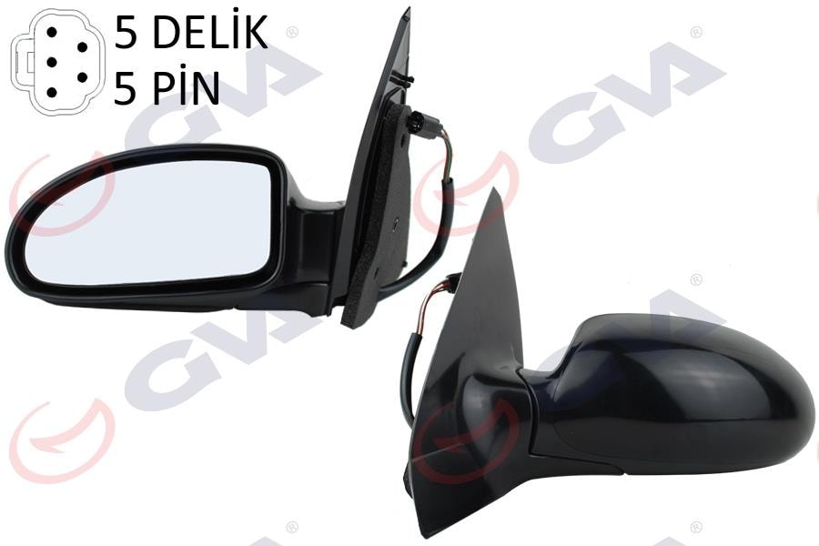 GVADış Dikiz Aynası Sol Focus 98 Elektrikli Isıtmalı Konveks 5 Fiş Vm-319EhlGVA 1035111