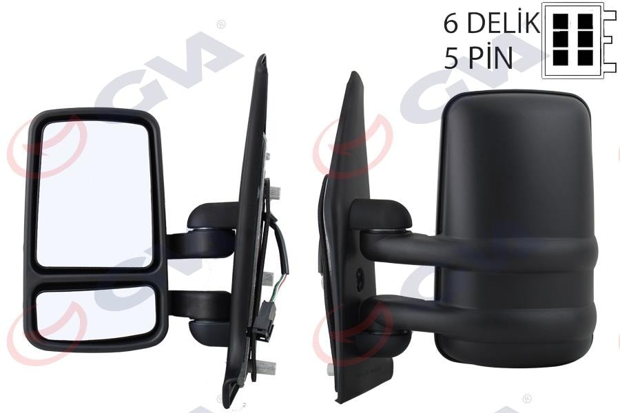 GVADış Dikiz Aynası Sol Master-Movano 95 Elektrikli Isıtmalı KonveksGVA 1019225