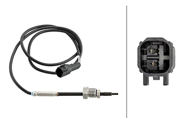 HELLAEgzoz Sıcaklığı Sensörü 2-Kutuplu Ford RangerHELLA 6PT358181761