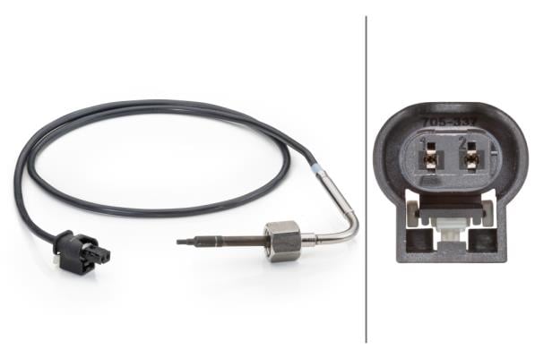 HELLAEgzoz Sıcaklık Sensoru Kat. Sonrası Mercedes W169 W245HELLA 6PT014494091