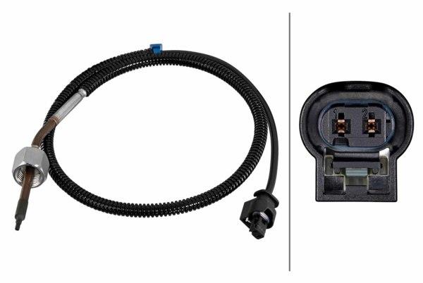 HELLAEgzoz Sıcaklık Sensoru Kat. Oncesı Mercedes W203 S203 C209 A209 R172HELLA 6PT010376711
