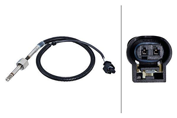 HELLAEgzoz Sıcaklık Sensoru Kat. Uzerınde Mercedes W205 S205 C205 X253 C253HELLA 6PT010376551