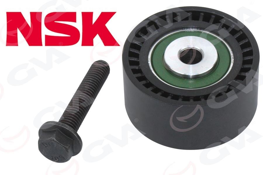 GVAEksantrik Gergi Rulmanı Yön Makarası P106 1.4D-1.5D-306-406-605-806 1.8 16V-2.0 16V-2.1D-Xsara 2.0GVA 6043221