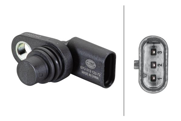 HELLAEksantrık Mılı Konum Sensoru Mercedes M270 W176 W246HELLA 6PU013122721