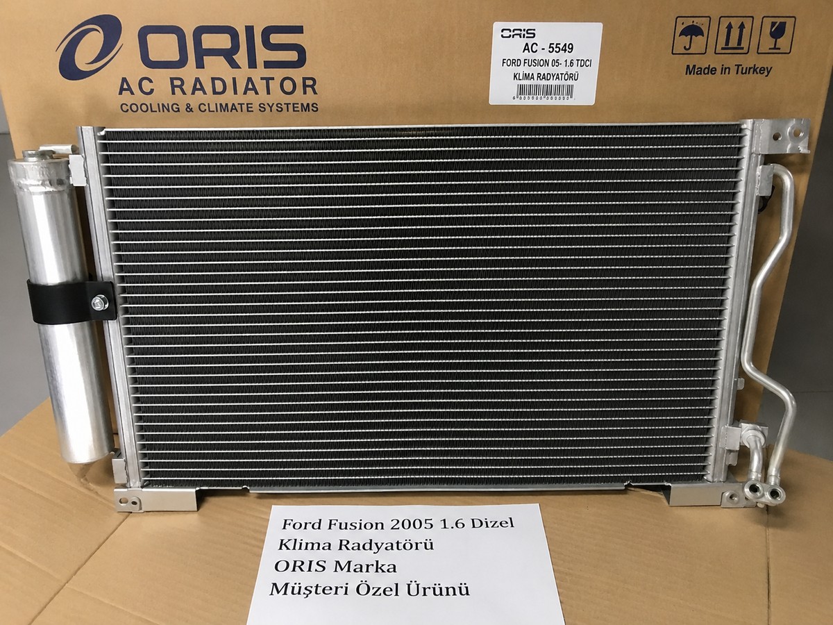 ORİSFord Fusion 2005 1.6 Dizel Klima Radyatörü ORIS Marka8184wp