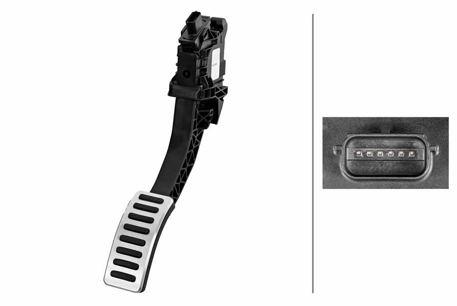 HELLAGaz Pedalı Pozisyon Sensörü.VolvoHELLA 6PV312407021