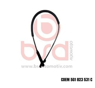 İTHALKAPUT AÇMA TELİ VW GOLF7-PASSAT 14= ÖN5G1823531C