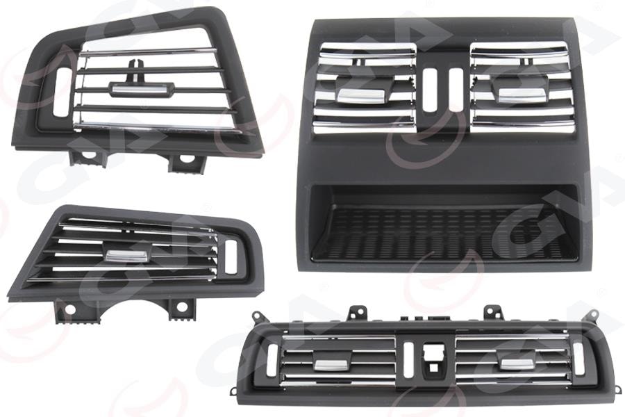 GVAKlıma Kalorıfer Izgarası 4 Lü Set Kromlu Bmw F10 LcıGVA 9106911
