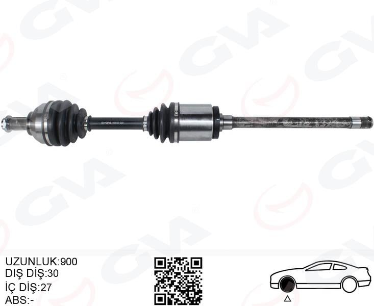 GVAKomple Aks Ön Sağ Bmw E46 Xd Xi 900MmGVA 4499120