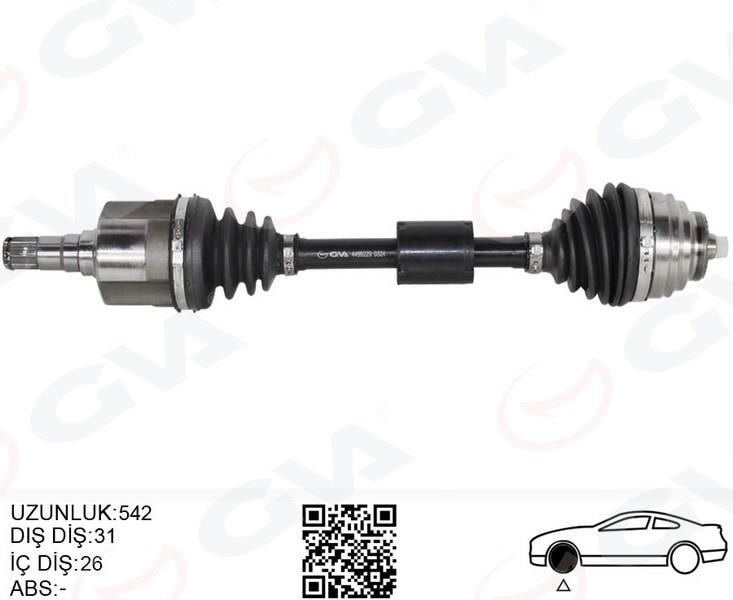 GVAKomple Aks On Sol Bmw F45 F48 Mını Countryman F60 Mını Clubman F54 542MmGVA 4499229