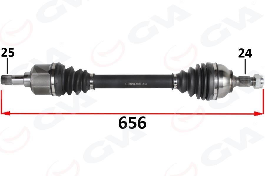 GVAKomple Aks Ön Sol Psa 301 1.6 Hdı 100 Ps Euro 6 18-GVA 4443315