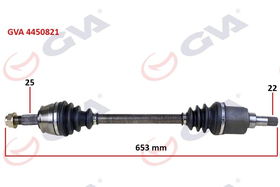 GVAKomple Aks Sol Bıpper 1.4 Hdı 07 653MmGVA 4450821