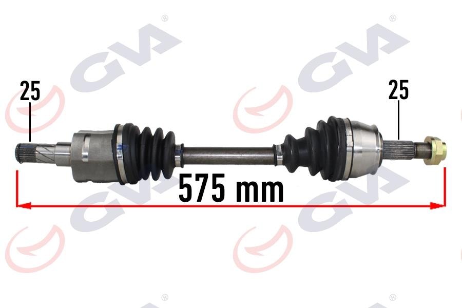 GVAKomple Aks Sol Corsa D 1.3 Cdtı 06 Dth 575MmGVA 4490231