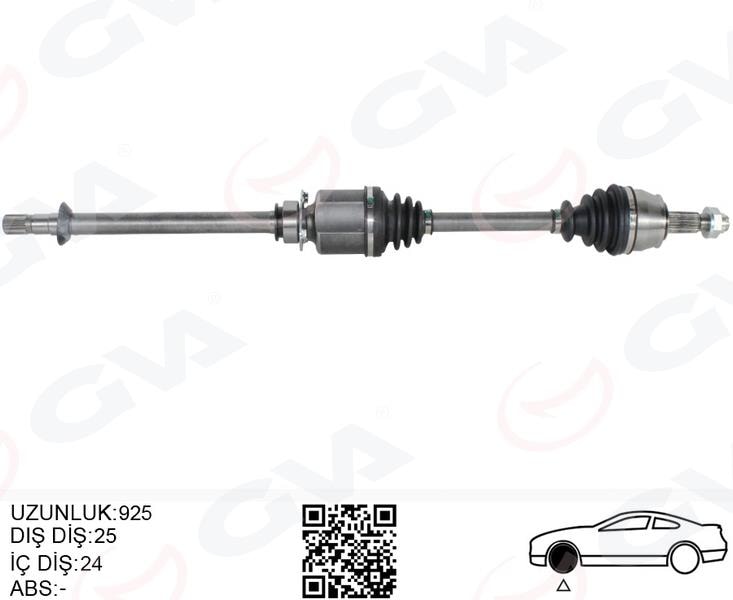 GVAKomple Aks Sol Lınea 1.3 Mtj 07- 90Hp MilsizGVA 4429167