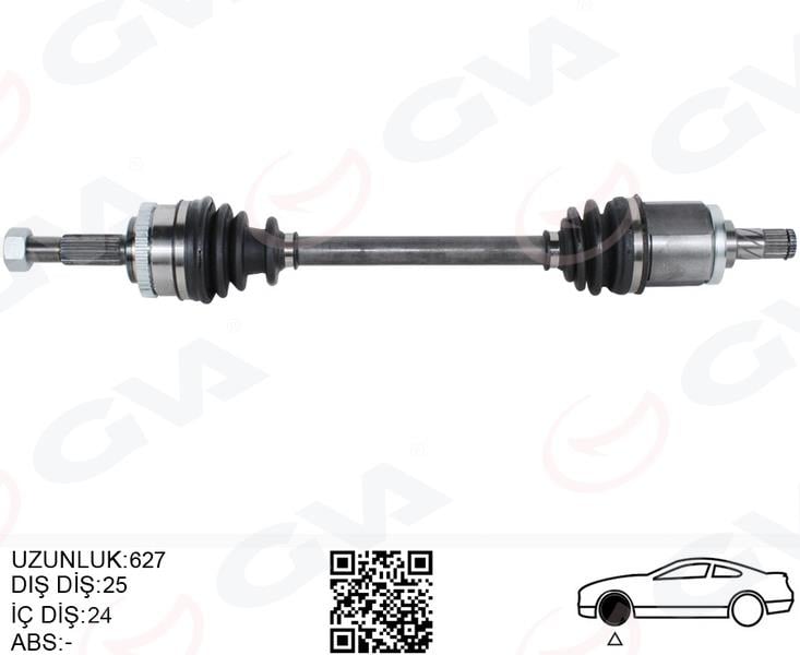 GVAKomple Aks Sol Nıssan Almera 1.5L Qg15de N16 02- Abs LiGVA 4499905